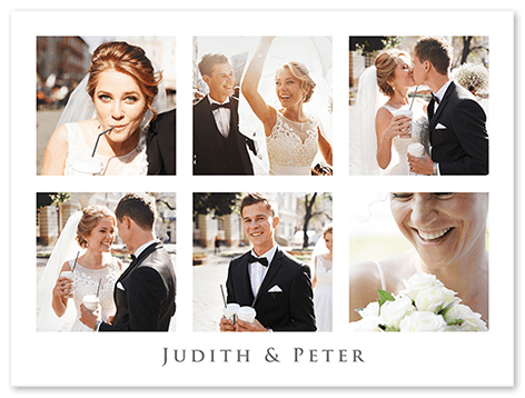 collage de fotos boda top